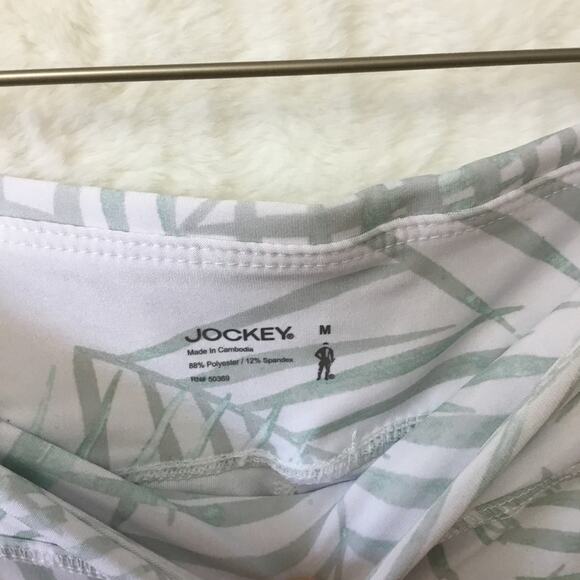 Jockey Mint Fern Leaf Plant Pattern Leggings - Picture 9 of 10